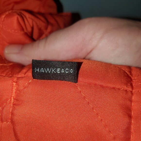 Small Orange Puffer Vest. Zipper, Pocket, Gorpcore, Halloween, Fall Winter DIY - Picture 6 of 12